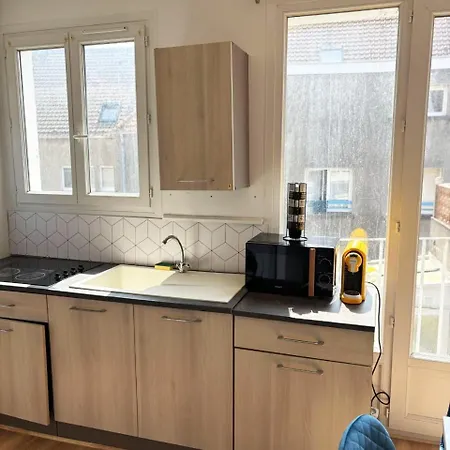 아파트 Cosy A 100m De La Mer-en Plein Coeur Du Portel 르 포르텔