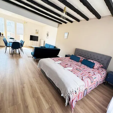 Cosy A 100m De La Mer-en Plein Coeur Du Portel 르 포르텔